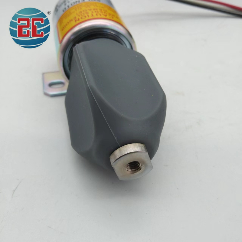 Клапан соленоида стопа SA-4876-12 1751ES-12E6ULB5S8 для проводов двигателя 12V 3 экскаватора