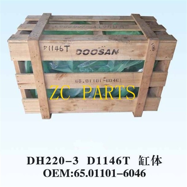 65.01101-6046 цилиндровый блок двигателя экскаватора для daewoo DH200-3 D1146T