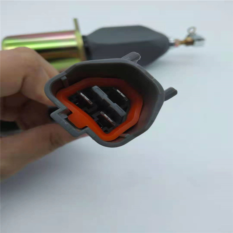 Пригонка клапана соленоида стопа 1751ES-12A3UC12B1S для штепсельной вилки R60-5 YANMAR 4TNE-94 серой