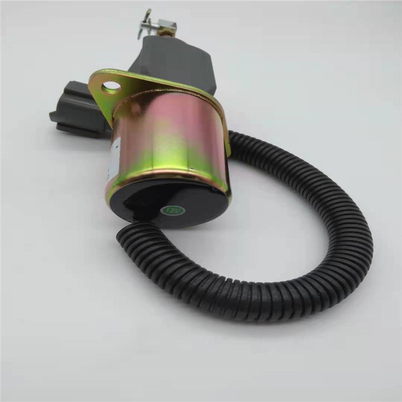 Пригонка клапана соленоида стопа 1751ES-12A3UC12B1S для штепсельной вилки R60-5 YANMAR 4TNE-94 серой