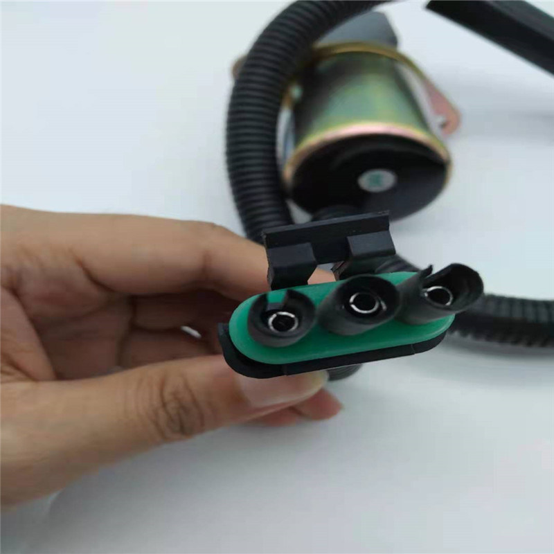 Остановите пригонку клапана соленоида 1755ES-24 RE504233 RE54747 для двигателя дизеля 24V John Deere