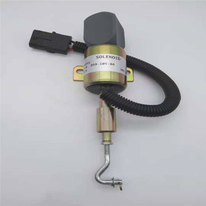 Клапан соленоида стопа D59-105-04 24V соответствующий для генератора WOODWORD 6114 дизельного