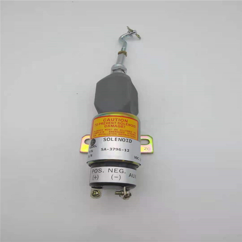 Клапан соленоида 12V стопа SA-3796-12 1751-12E7U1B1S5 соответствующий для двигателя YANMAR