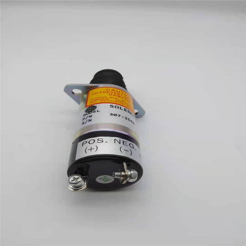 307-2546 пригонка клапана соленоида стопа для части экскаватора двигателя 24V Woodword запасной