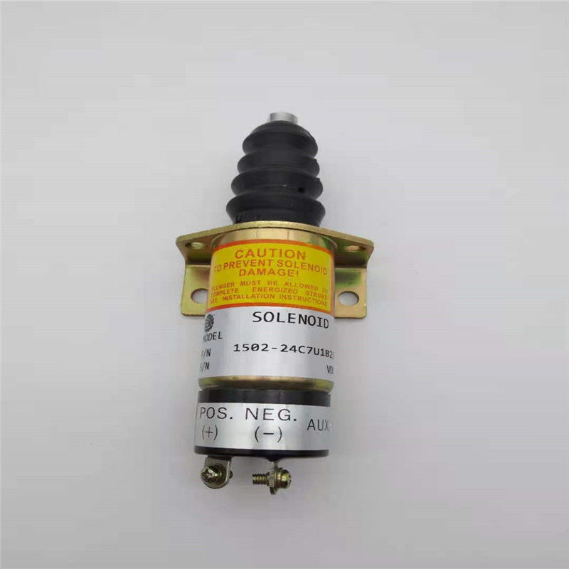 Пригонка клапана соленоида стопа 1502-24C7U1B2S1 для машинных частей 24V экскаватора Woodward