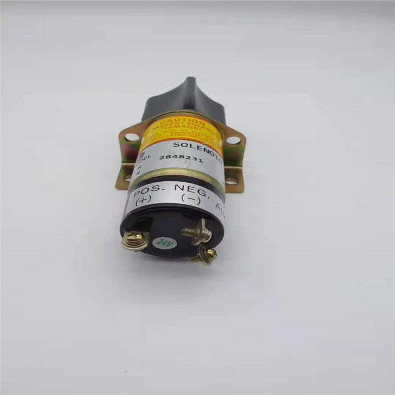 Клапан соленоида 24V стопа SA-3453-T 2848231 приспосабливать для машинных частей экскаватора Perkins
