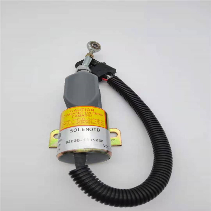 Пригонка клапана соленоида стопа B4000-1115030 для двигателя YC4110/6108/4018/4105/4112 DCEC YUCHAI
