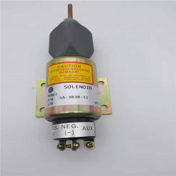 Пригонка клапана соленоида стопа SA-3838-12 2848A256 для экскаватора 12V Cummins/Woodword