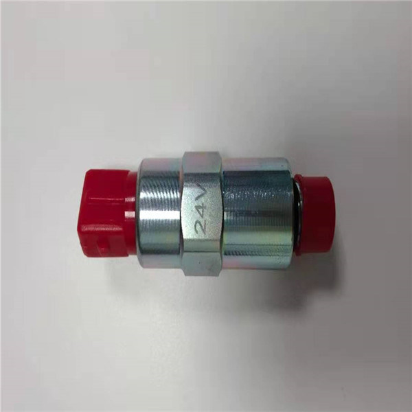 Пригонка для машинных частей экскаватора клапана соленоида стопа CAT312 320D2 Perkins 24V