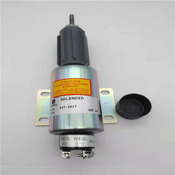 437-2617 пригонка клапана соленоида стопа 2370-24E6U1B5S1A для двигателя 24V экскаватора Perkins