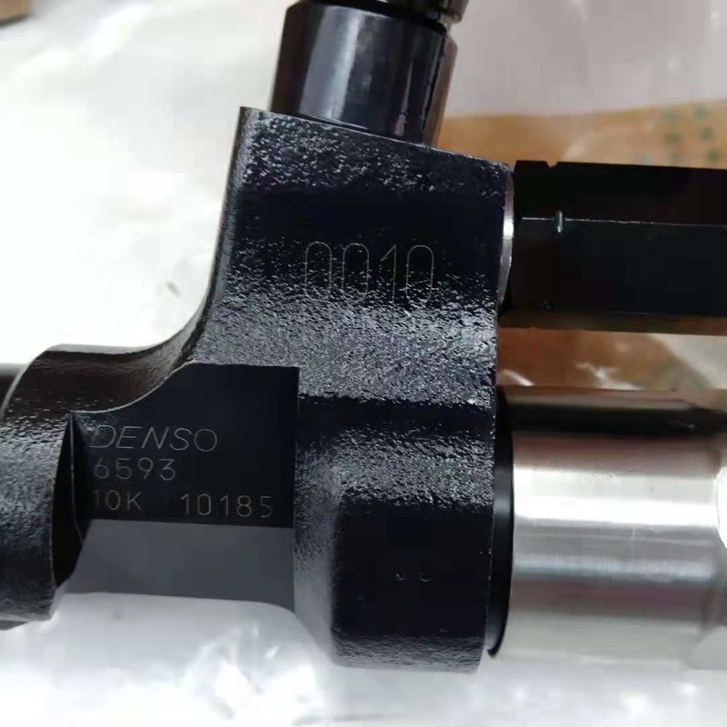 095000-6593 Assy инжектора топлива коллектора системы впрыска топлива электрических частей экскаватора дизельный для HINO J08E