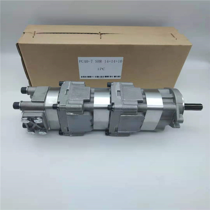 Главный Assy насоса с зубчатой передачей гидравлического масла 7054108090 для p C40-7 705-41-08090