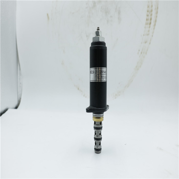 Клапан соленоида качания KWE5K-31 G24YA40 роторный приспосабливает часть экскаватора SK200-3 SK200-5 SK200-6 запасную